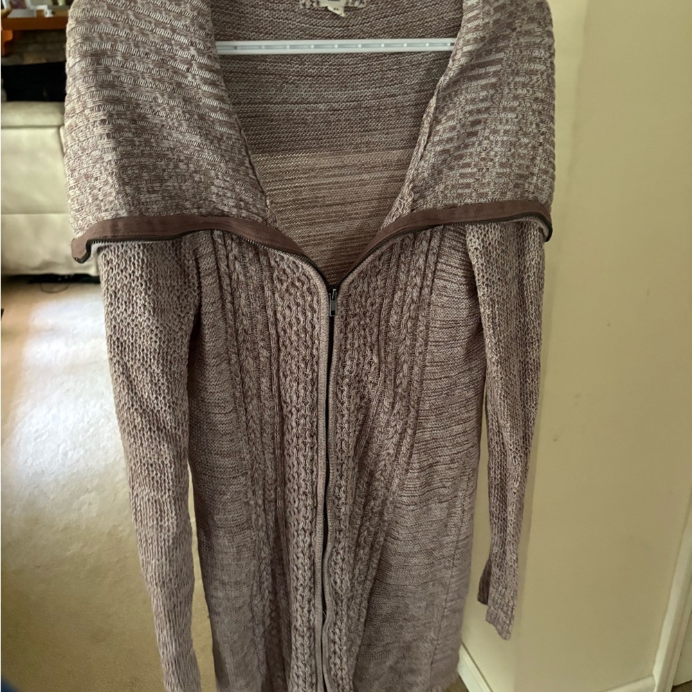 Pink Rose Taupe Women's Cardigan